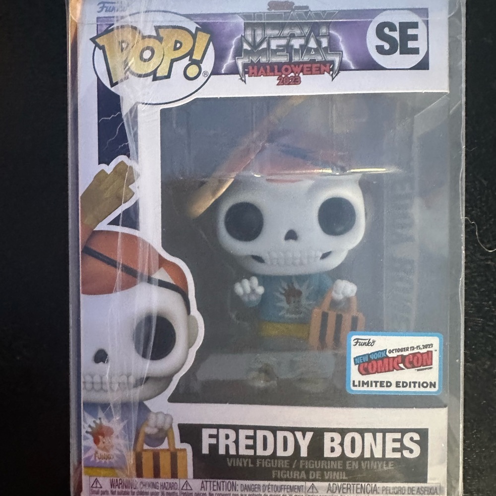Funko Freddy bones NYCC 2023 Convention Pop